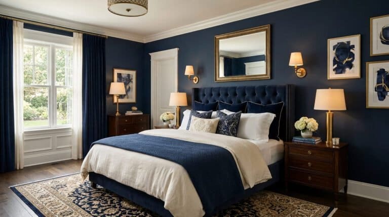 Master Bedrooms Decor Inspiration Navy Blue: 12 Sophisticated Design Ideas for Your Dream Bedroom